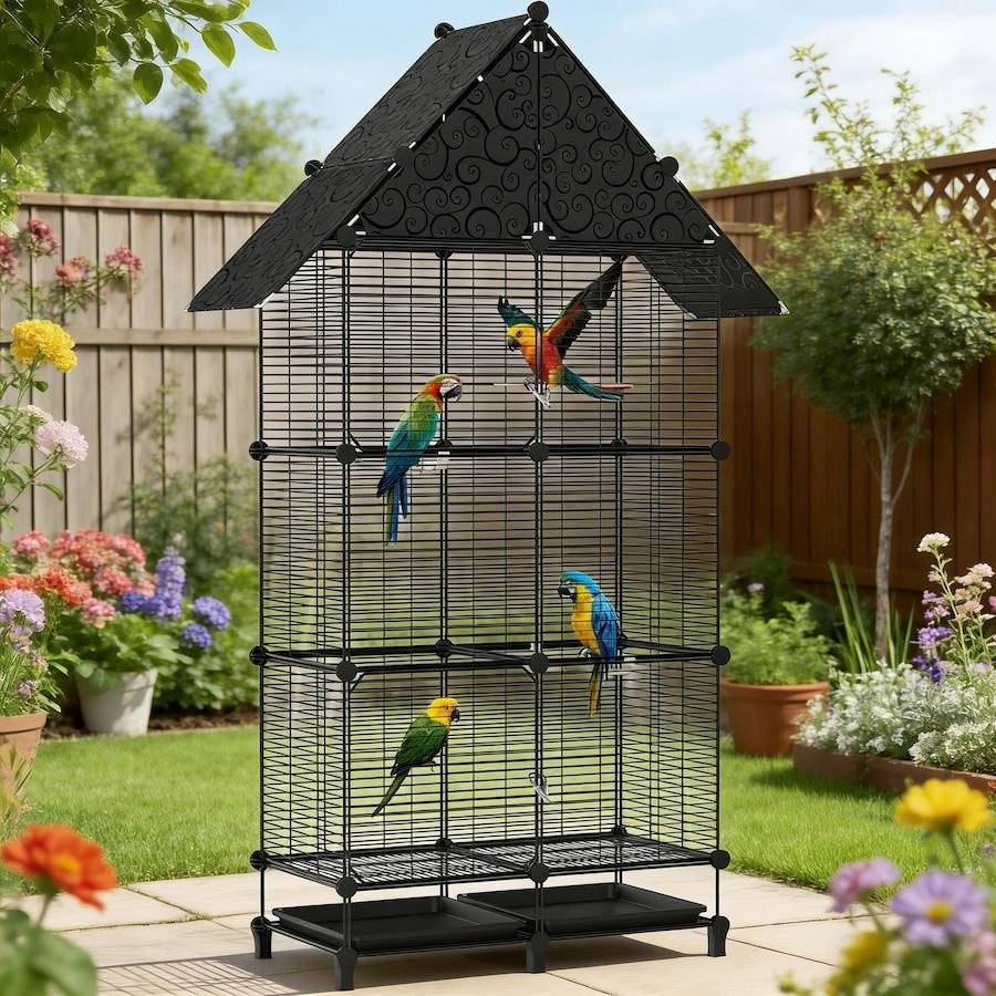 BIRD CAGES & HABITATS